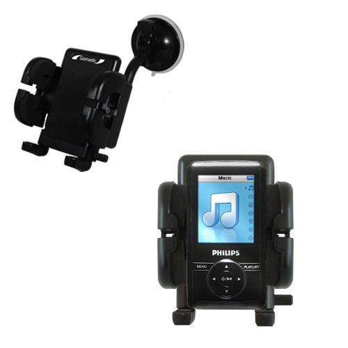 Windshield Holder compatible with the Philips GoGear SA3115/37