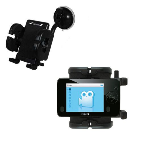Windshield Holder compatible with the Philips GoGear SA6044/37