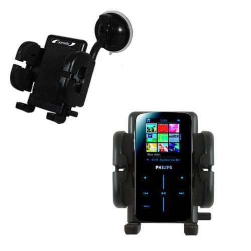 Windshield Holder compatible with the Philips GoGear SA9324/00