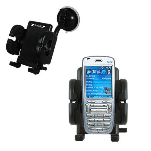 Windshield Holder compatible with the Qtek 8010 Smartphone