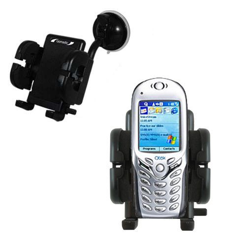 Windshield Holder compatible with the Qtek 8080 Smartphone