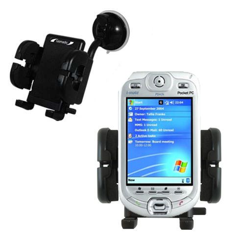 Windshield Holder compatible with the Qtek 9090 Smartphone