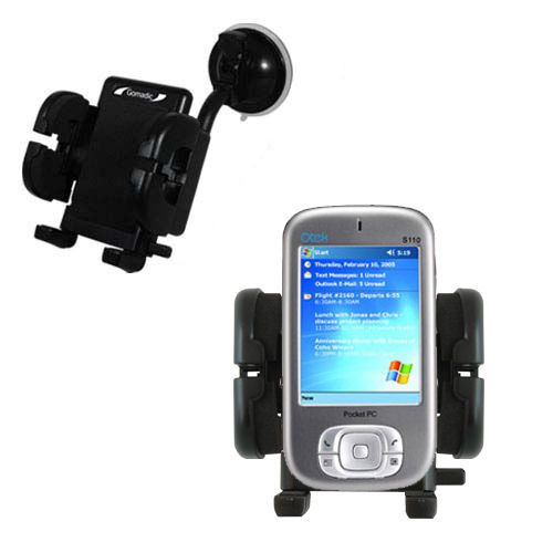 Windshield Holder compatible with the Qtek S110