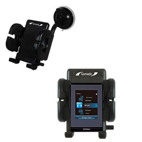 Windshield Holder compatible with the RCA SL5008 LYRA Slider Media Player