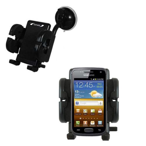 Windshield Holder compatible with the Samsung Exhibit II 4G
