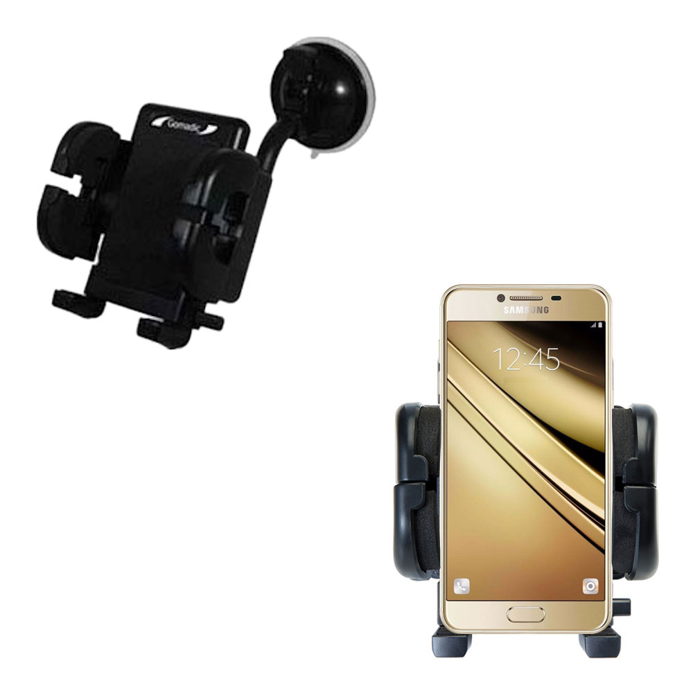 Windshield Holder compatible with the Samsung Galaxy C5