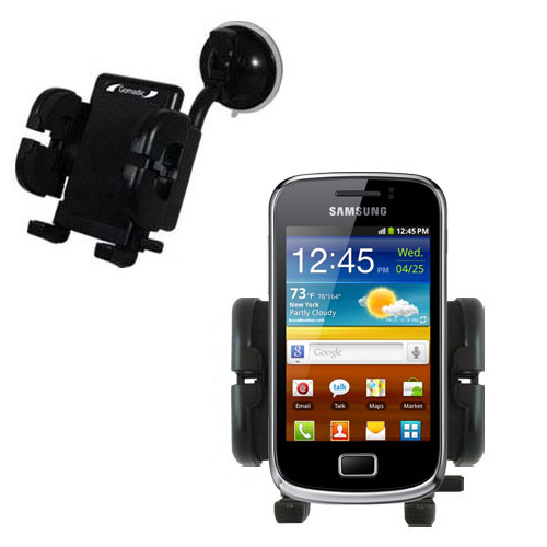 Windshield Holder compatible with the Samsung Galaxy Mini 2