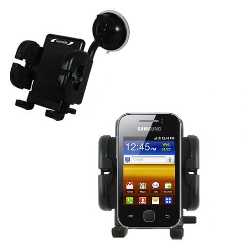 Windshield Holder compatible with the Samsung Galaxy Y