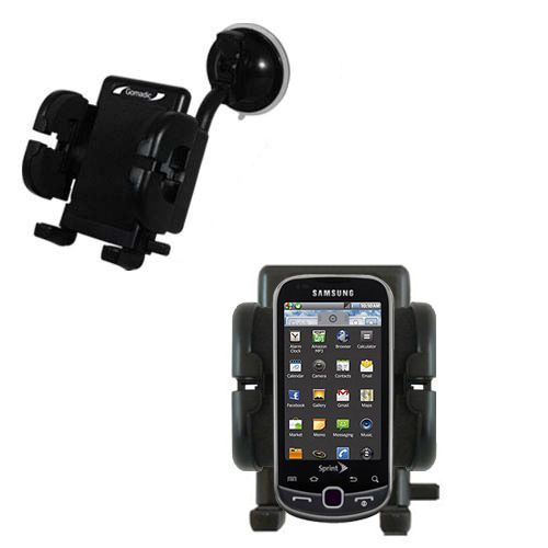 Windshield Holder compatible with the Samsung Intercept