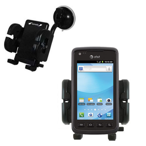 Windshield Holder compatible with the Samsung Rugby Smart