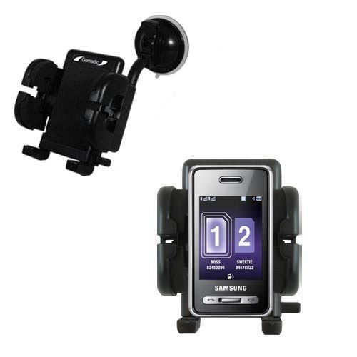 Windshield Holder compatible with the Samsung SGH-D980 DUOS