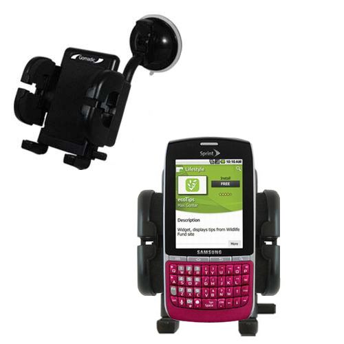 Windshield Holder compatible with the Samsung SPH-M580