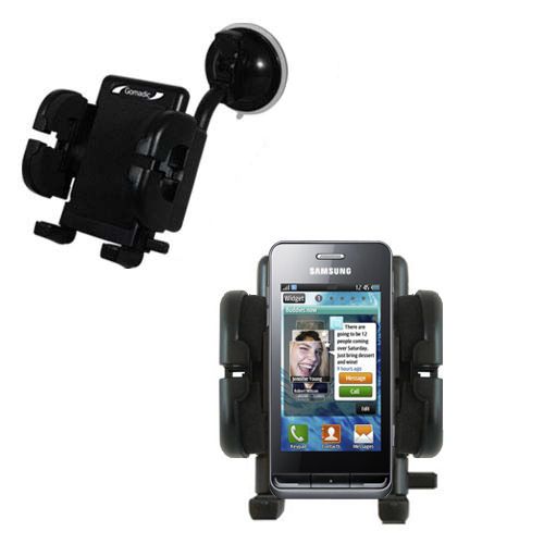 Windshield Holder compatible with the Samsung Wave 723