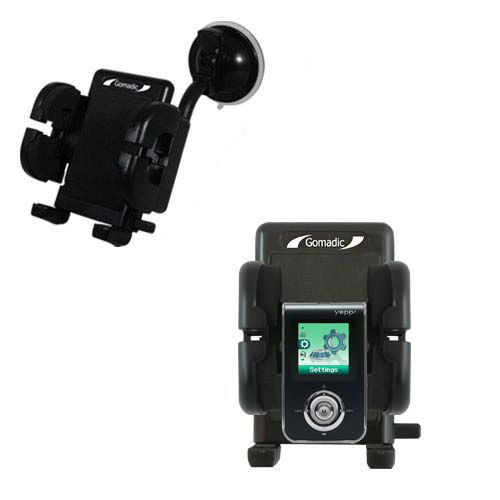 Windshield Holder compatible with the Samsung Yepp YP-T7JX