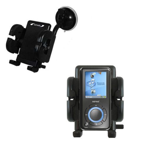 Windshield Holder compatible with the Sandisk Sansa e260R Rhapsody 4GB