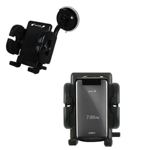 Windshield Holder compatible with the Sanyo Mirror