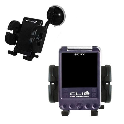 Windshield Holder compatible with the Sony Clie SJ33