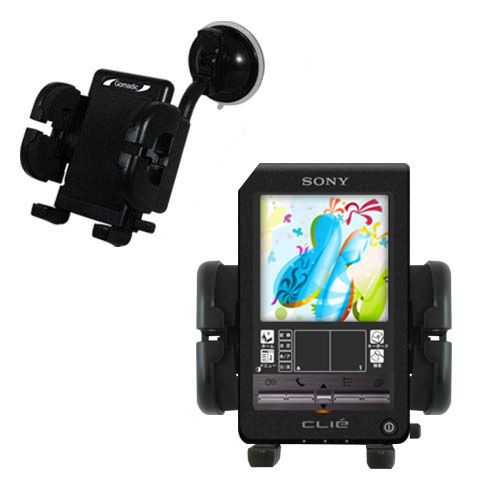 Windshield Holder compatible with the Sony Clie T400