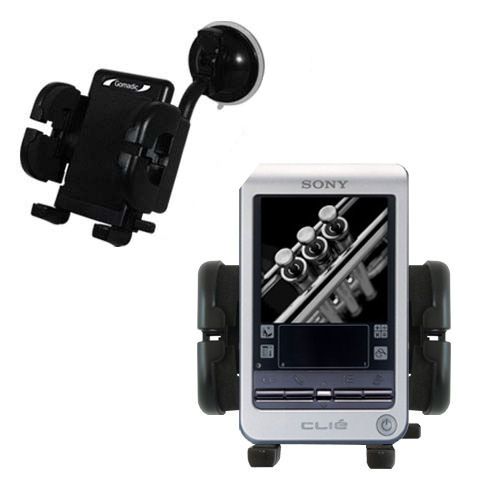 Windshield Holder compatible with the Sony Clie T415