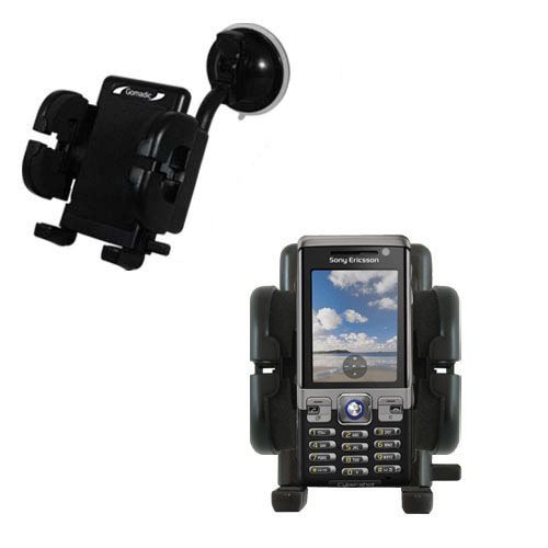 Windshield Holder compatible with the Sony Ericsson C702c