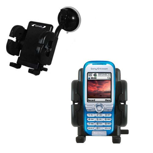 Windshield Holder compatible with the Sony Ericsson K500c