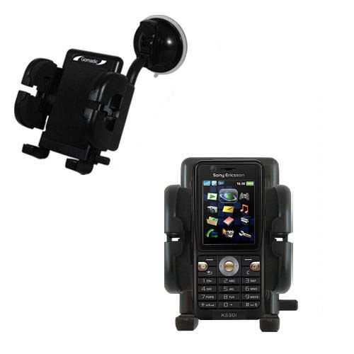 Windshield Holder compatible with the Sony Ericsson K530