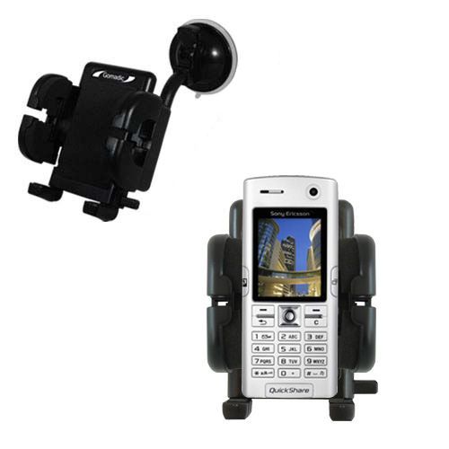Windshield Holder compatible with the Sony Ericsson K608i