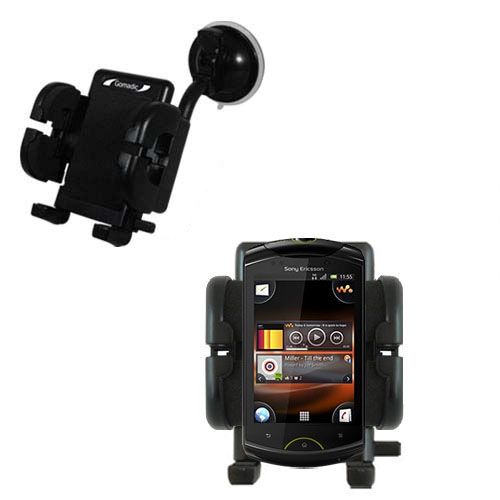 Windshield Holder compatible with the Sony Ericsson Live with Walkman
