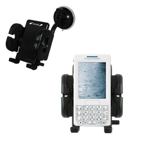 Windshield Holder compatible with the Sony Ericsson m608c