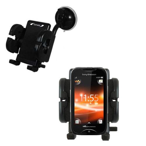 Windshield Holder compatible with the Sony Ericsson Mix Walkman