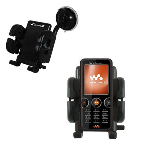Windshield Holder compatible with the Sony Ericsson w610i