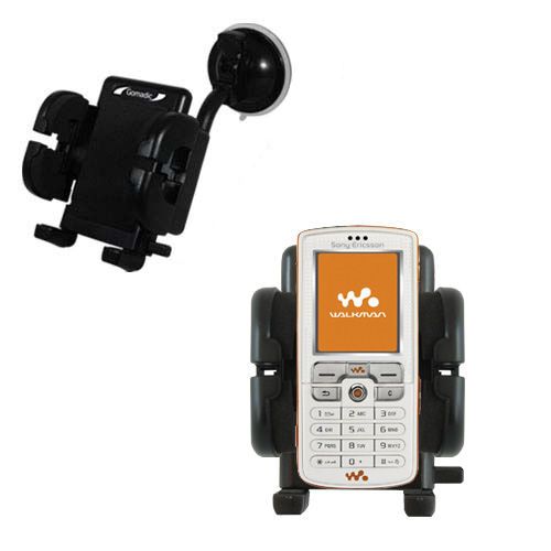 Windshield Holder compatible with the Sony Ericsson w800c