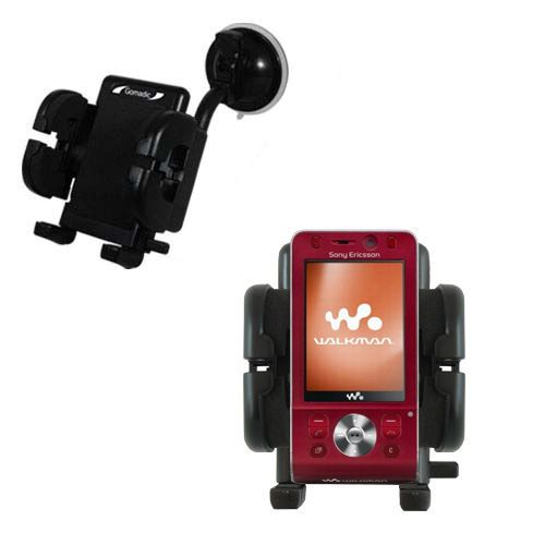 Windshield Holder compatible with the Sony Ericsson w918c