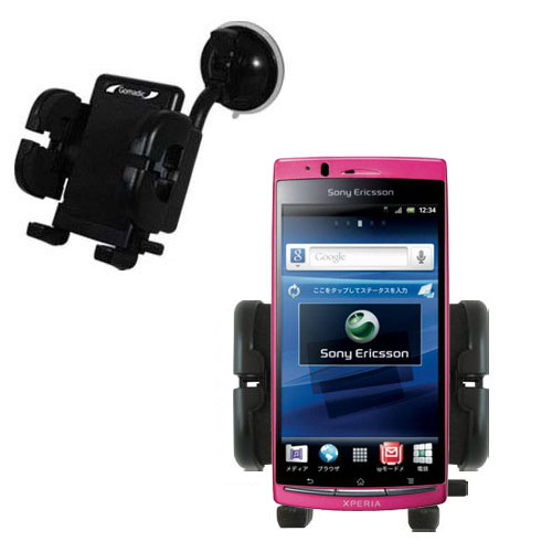 Windshield Holder compatible with the Sony Ericsson Xperia Arc HD