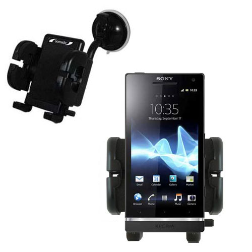 Windshield Holder compatible with the Sony Ericsson Xperia ion