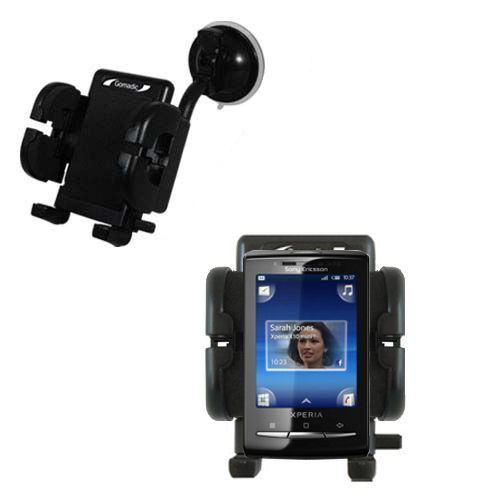 Windshield Holder compatible with the Sony Ericsson Xperia X10 mini pro a