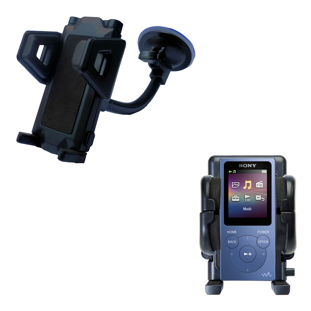 Windshield Holder compatible with the Sony NW-A20 / NW-A25 / NW-A26 / NW-A27