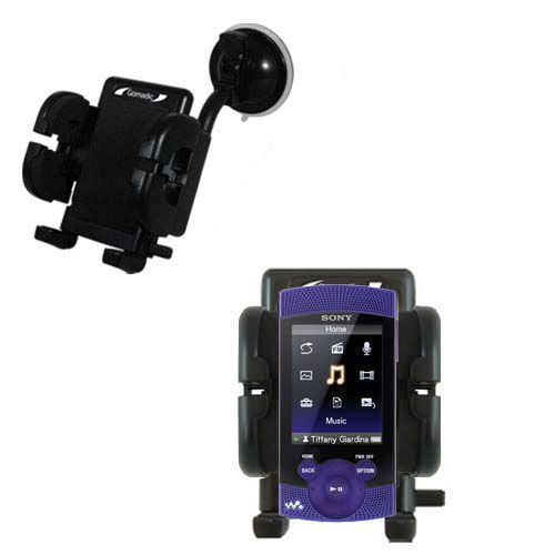 Windshield Holder compatible with the Sony NWZ-S544