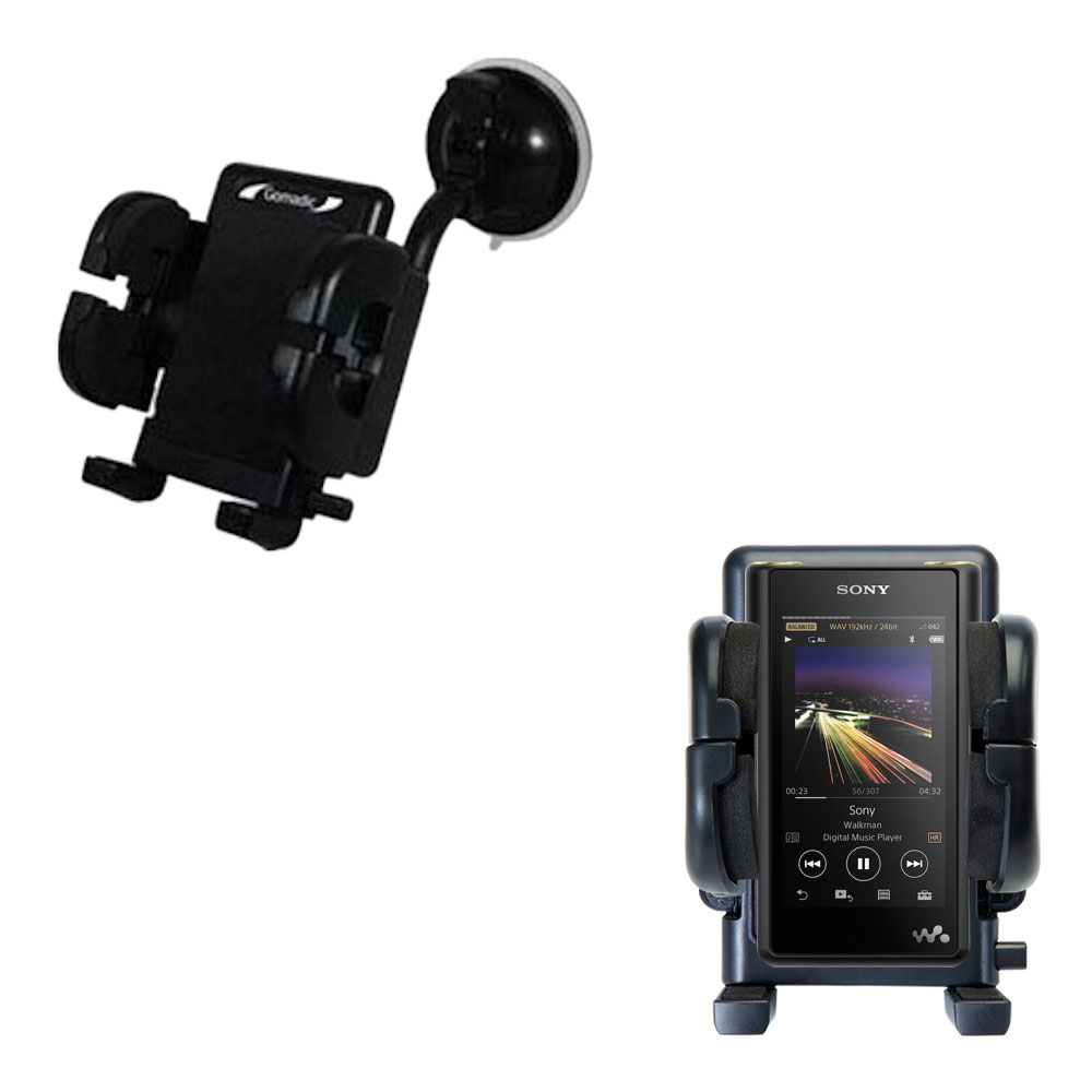 Windshield Holder compatible with the Sony Walkman NW-WM1A