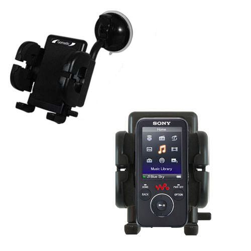 Windshield Holder compatible with the Sony Walkman NWZ-S636F