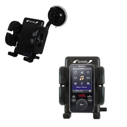 Windshield Holder compatible with the Sony Walkman NWZ-S638F