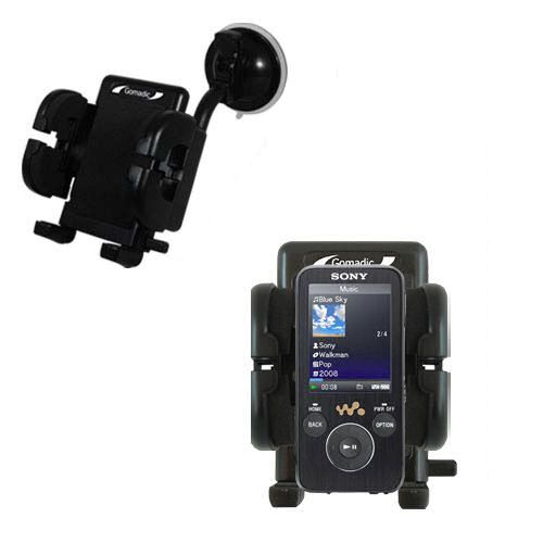 Windshield Holder compatible with the Sony Walkman NWZ-S739F