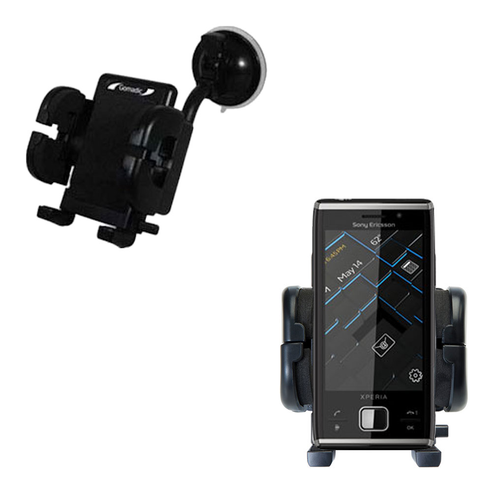 Windshield Holder compatible with the Sony Xperia X2