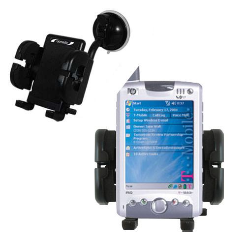 Windshield Holder compatible with the T-Mobile iPAQ h6315 / h 6315