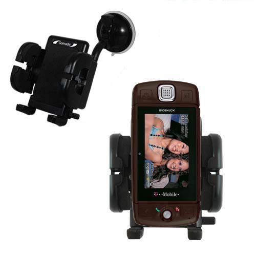 Windshield Holder compatible with the T-Mobile Sidekick LX