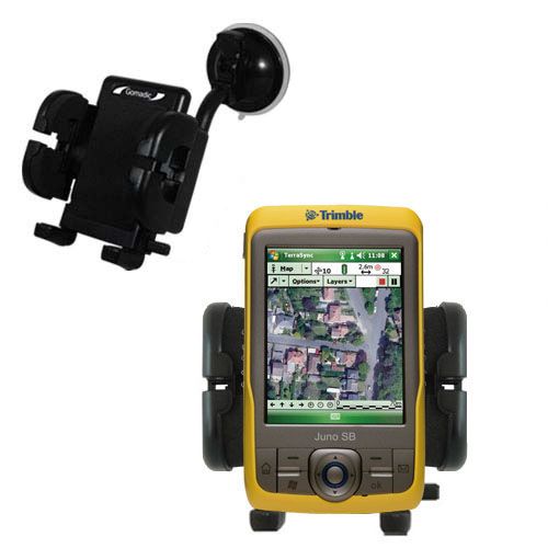 Windshield Holder compatible with the Trimble Juno SB