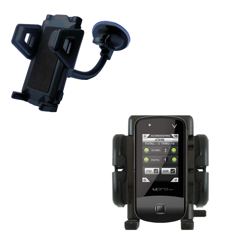 Windshield Holder compatible with the uPro uPro MX Plus
