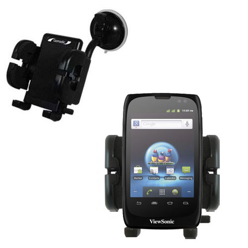 Windshield Holder compatible with the ViewSonic ViewPhone 3 4s 4e 5e
