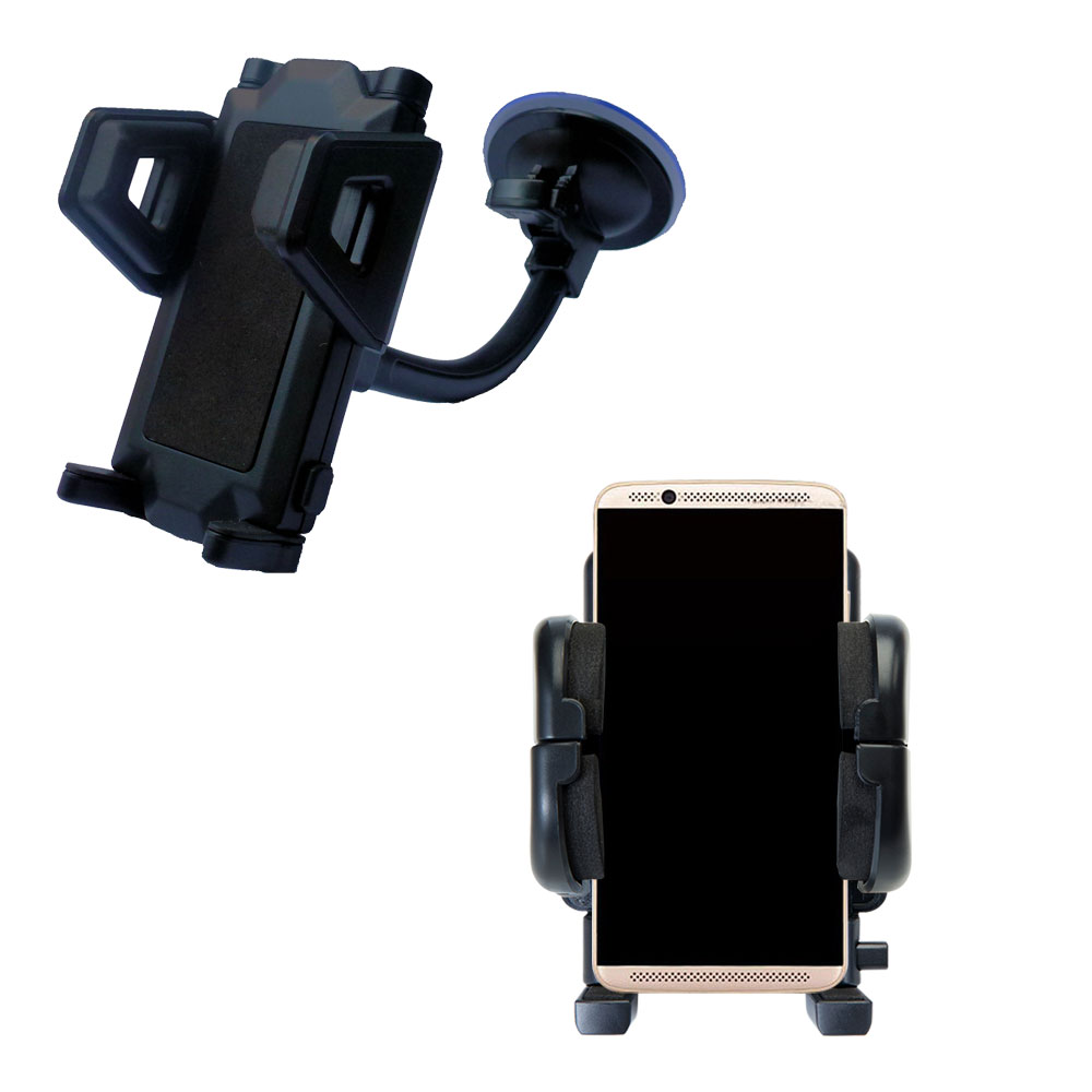 Windshield Holder compatible with the ZTE AXON 7