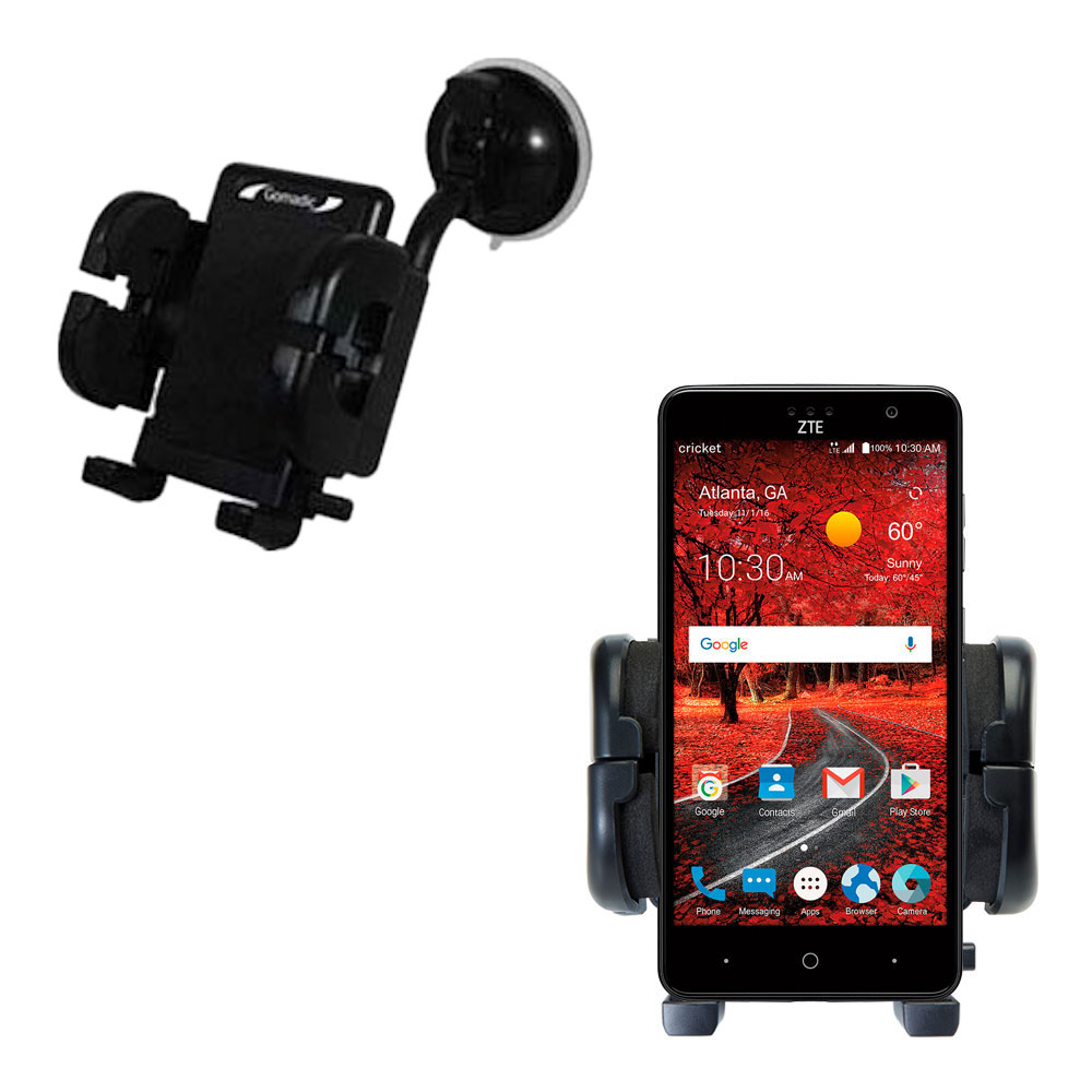Windshield Holder compatible with the ZTE Grand X 4
